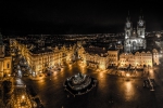 Ночная Прага - Староместская площадь